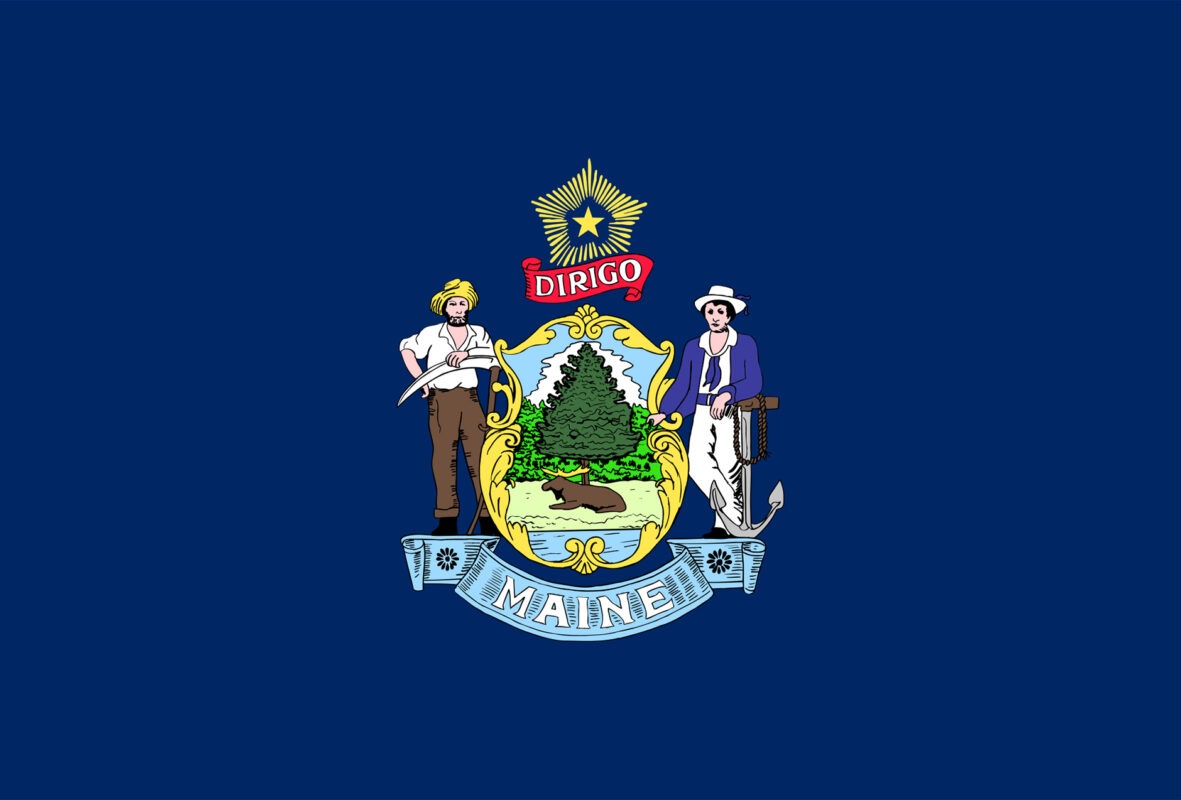 Maine Flag xKbnji