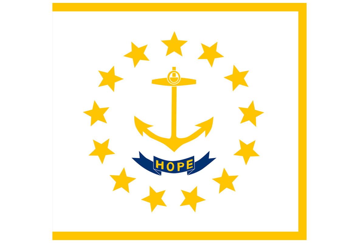 Rhode Island Flag Gb7SLC