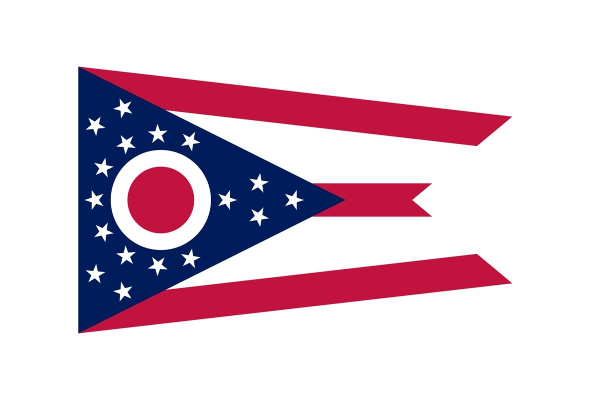 Ohio flag N0E75w
