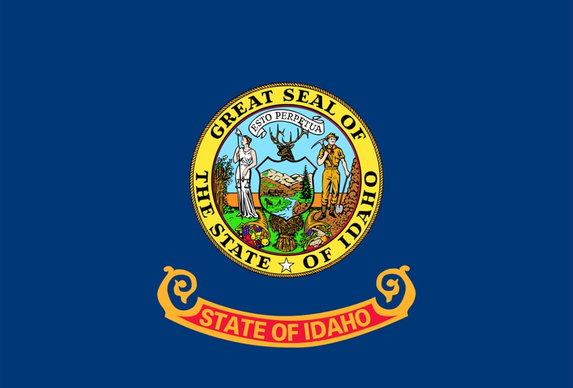 Idaho Flag 2BniqX