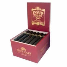 Box of Crowned Heads Four Kicks Maduro - Full Bodied Dominican Cigar