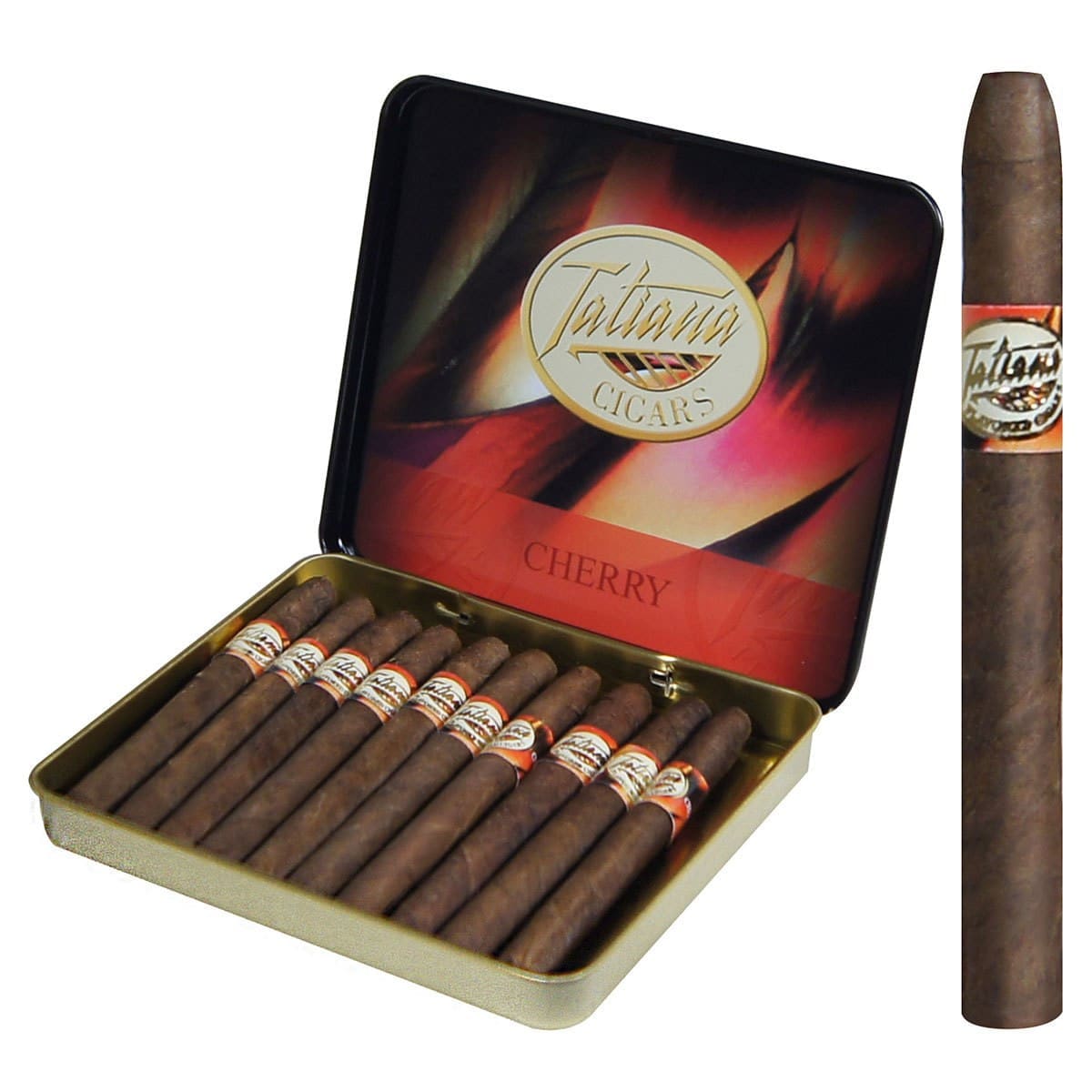 Tatiana Mini Tin Cherry Tatiana Mini Tin Cherry