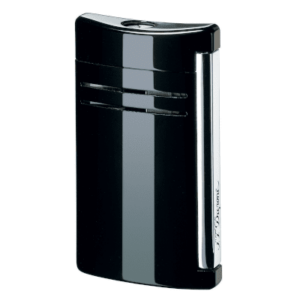 S.t. Dupont Maxijet Single Torch Lighter St Dupont Maxijet Single Torch Lacquer Chrome Black As Night