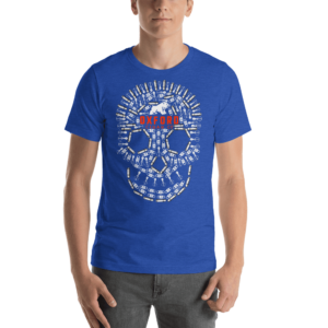 Skull Cigar Accessories T-Shirt mockup 171acebf