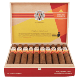 Box of AVO Syncro Nicaragua Fogata - Full Bodied Nicaraguan Cigar