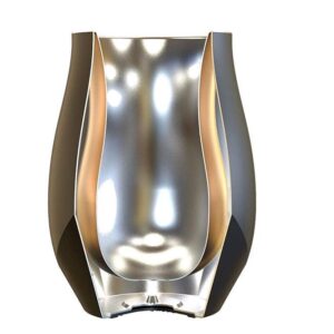 Oxford Nosing Insulated Glass Matte Black brumate nosr whiskey nosing 36172