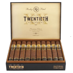 Box of Rocky Patel Twentieth Anniversary - Full Bodied Nicaraguan Cigar