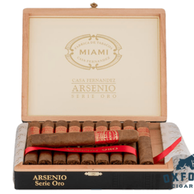 Box of Casa Fernandez Miami Arsenio Serie De Oro - Full Bodied Nicaraguan Cigar