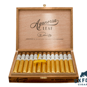 Box of Aganorsa Leaf Signature Selection - Full Bodied Nicaraguan Cigar