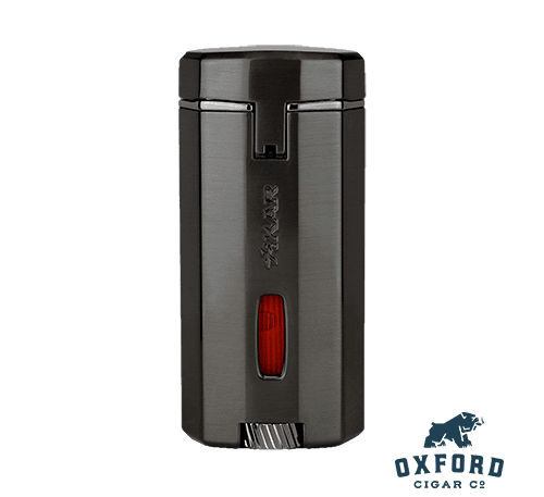 Xikar Meridian Triple Soft Flame Lighter - Gunmetal Xikar Meridian Triple Soft Flame Lighter - Gunmetal - Image 2