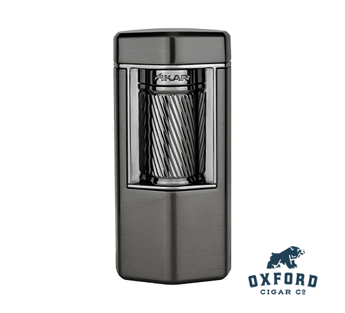 Xikar Meridian Triple Soft Flame Lighter - Gunmetal Xikar Meridian Triple Soft Flame Lighter - Gunmetal