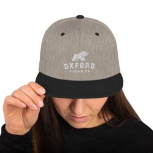 Oxford Cigar Co. Snapback Hat mockup 30d7059f