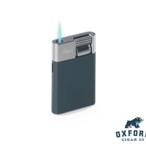 Zino Zs Jet Flame Lighter - Blue Zino ZS Jet Flame Lighter Blue Side Shot