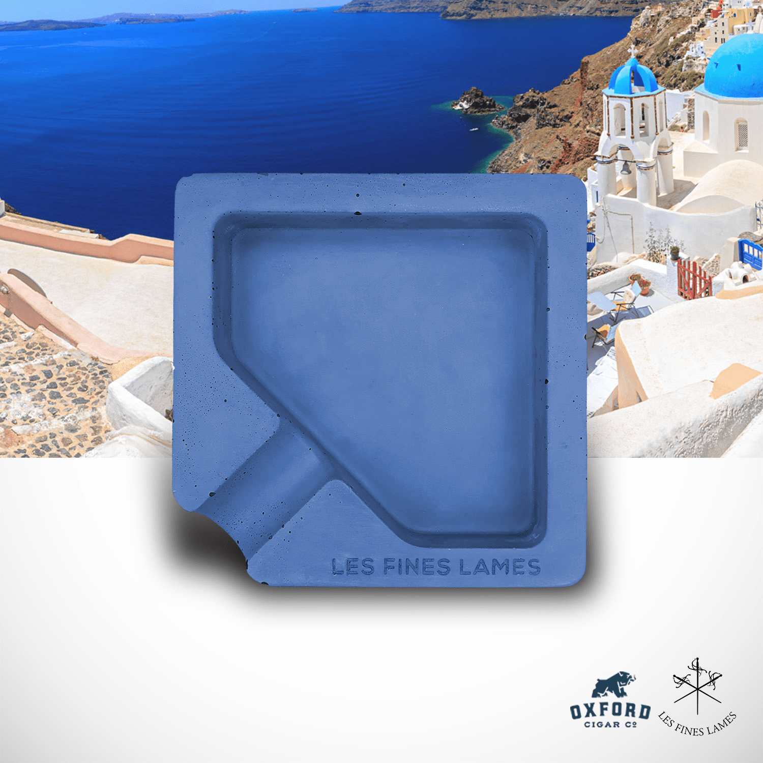 Les Fines Lames Monad Ashtray - Blue Les Fines Lames MONAD Ashtray - Blue