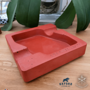 Les Fines Lames Dyad Ashtray - Red dyad concrete ashtray red 3