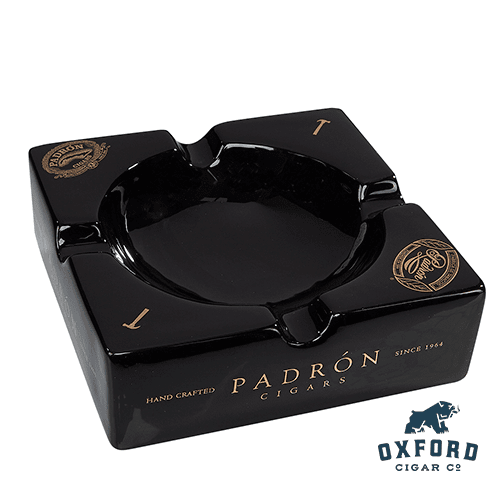 Padron Black Ceramic Ashtray Padron Black Ceramic Ashtray
