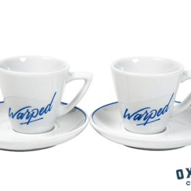 Warped Blanc Espresso Cup Set
