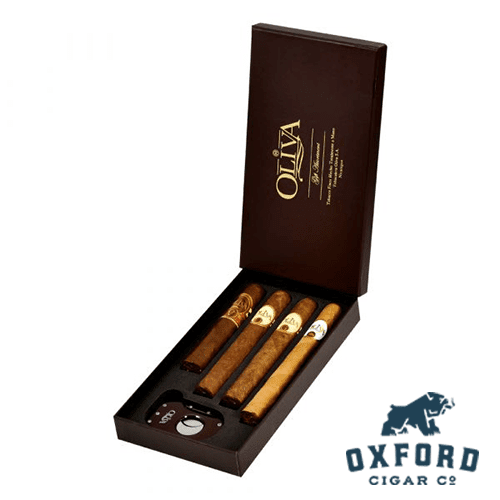 Oliva Cigar 4 Pack &Amp; Cutter Gift Set Oliva Cigar 4 Pack & Cutter Gift Set