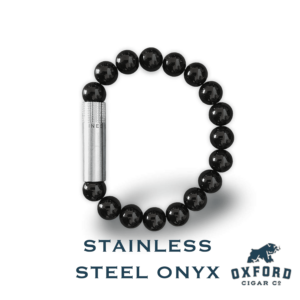 Les Fines Lames Punch Bracelet LFL Punch Bracelet Stainless Onyx