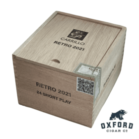 Box of E.P. Carrillo Short Run Retro 2021 - Full Bodied Nicaraguan Cigar