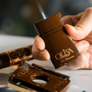 S.t. Dupont Oliva Collection Bundle ST Dupont Oliva Cutter Lighter Set 3