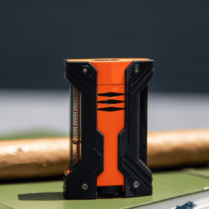 S.t. Dupont Defi Xxtreme Lighter - Matte Orange STDupont Lighters OrangeKhaki 2