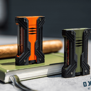 S.t. Dupont Defi Xxtreme Lighter - Matte Orange STDupont Lighters OrangeKhaki 3