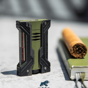 S.t. Dupont Defi Xxtreme Lighter - Matte Khaki STDupont Lighters OrangeKhaki 5