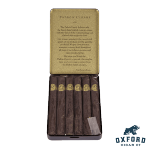 Padron Corticos Tin Natural Padron Corticos Tin Maduro Open