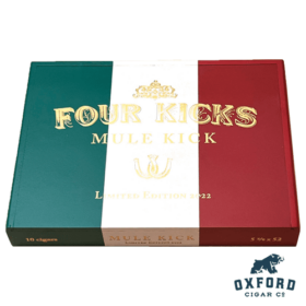 Box of Crowned Heads Four Kicks Mule Kick LE 2022 - Full Bodied Dominican Cigar