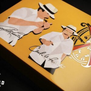 Arturo Fuente Opus 6 2021/2022 Le Sampler Arturo Fuente Opus6 2021 22 Yellow Side Box