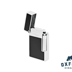 S.t. Dupont Le Grand Black Lacquer And Palladium Lighter S.T. Dupont Le Grand Black Lacquer and Palladium Lighter C23010 1