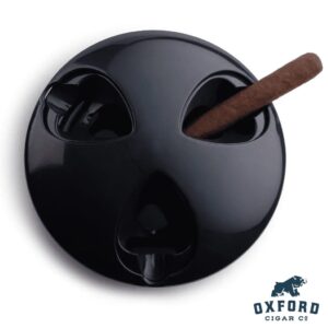 Ash Stay Sealing Windproof Cigar Ashtray Ash Stay Sealing Windproof Cigar Ashtray Gun Metal