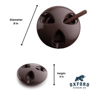 Ash Stay Sealing Windproof Cigar Ashtray Ash Stay Sealing Windproof Cigar Ashtray Gun Metal 4