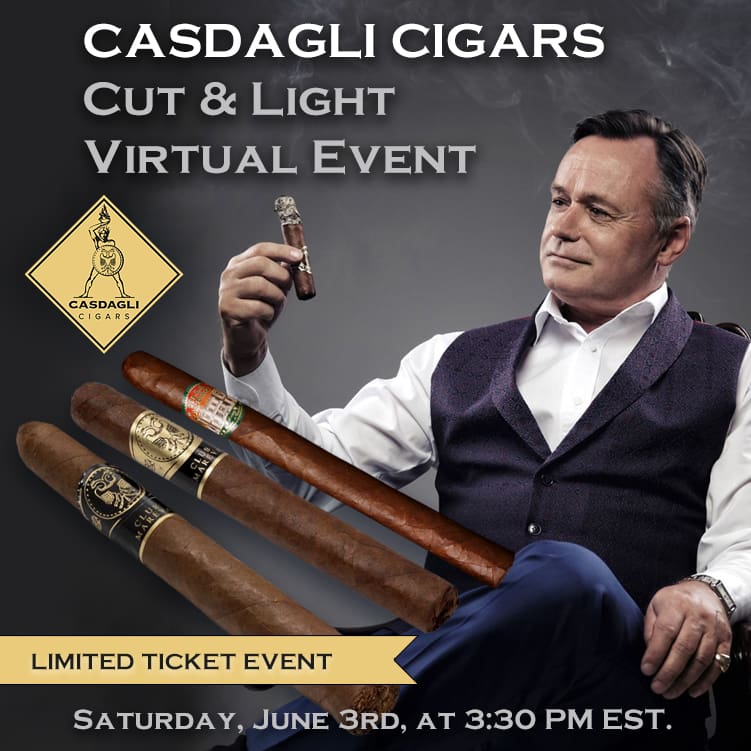 Casdagli Cigars Cut &Amp; Light Virtual Event Casdagli Cigars Cut & Light Virtual Event