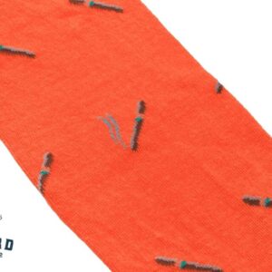 Casdagli Smoking Socks Orange Over-The Calf Orange socks 3