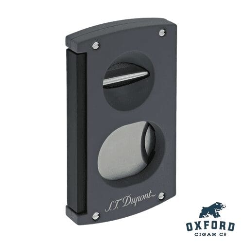 S.t. Dupont Matte Double Blade Cigar Cutter Graphite S.T. Dupont Matte Double Blade Cigar Cutter Graphite