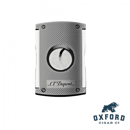 S.t. Dupont Chrome Grid Maxijet Cigar Cutter S.T. Dupont Chrome Grid Maxijet Cigar Cutter