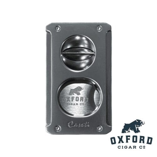 Oxford Caseti Trident 3 In 1 Cigar Cutter Silver Oxford Caseti Trident 3 in 1 Cigar Cutter Silver
