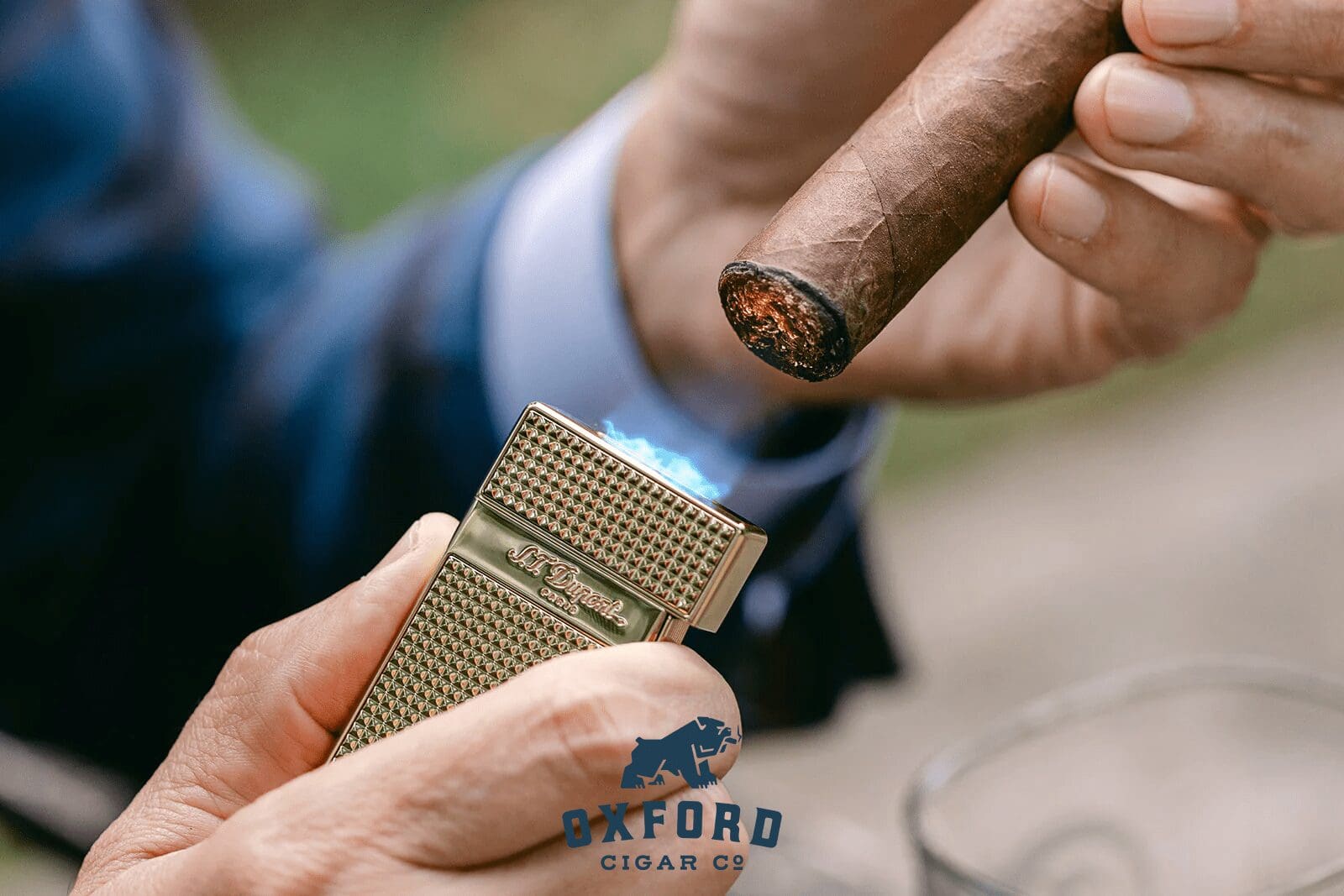 S.t. Dupont Biggy Golden Diamond Head S.T. Dupont Biggy Golden Diamond Head - Image 2