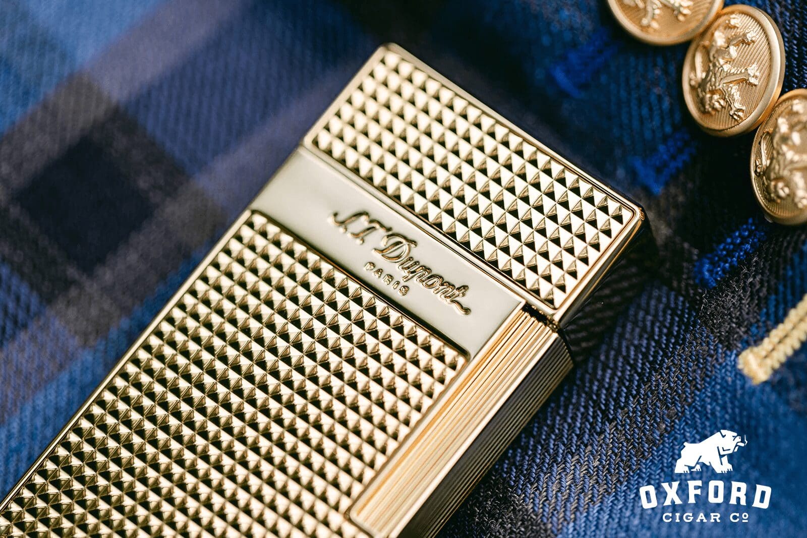 S.t. Dupont Biggy Golden Diamond Head S.T. Dupont Biggy Golden Diamond Head - Image 5