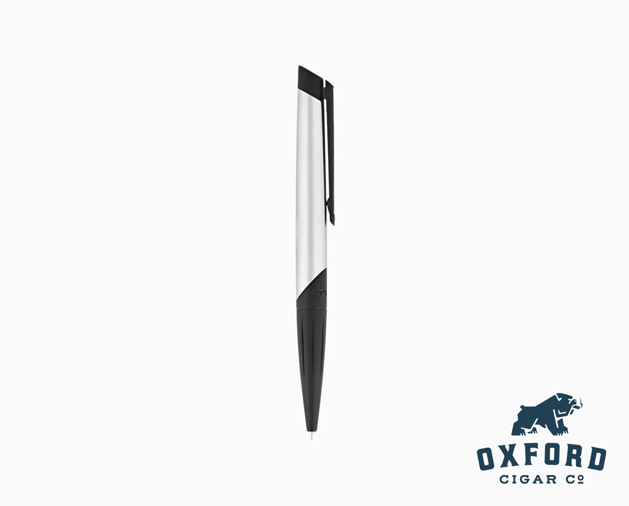 S.t. Dupont Defi Millennium Chrome &Amp; Matt Black Ballpoint Pen S.T. Dupont Defi Millennium Chrome & Matt Black Ballpoint Pen - Image 4