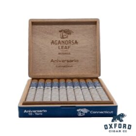 Box of Aganorsa Leaf Aniversario Connecticut - Medium Bodied Nicaraguan Cigar
