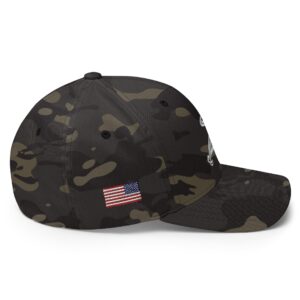 Lure Cigars Iconic Smoking Lure Flex-Fit Cap closed back structured cap multicam black right 659c43b337801