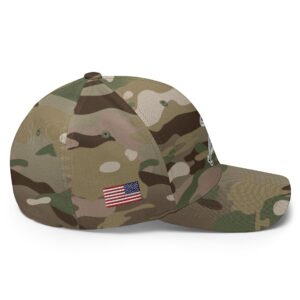 Lure Cigars Iconic Smoking Lure Flex-Fit Cap closed back structured cap multicam green right 659c42756821c