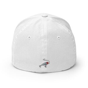 Lure Cigars Flex-Fit Cap closed back structured cap white back 659c0defc0a41