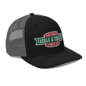 Lure Cigars Tackle &Amp; Tobacco Snapback Hat snapback-trucker-cap-black-charcoal-right-front-65a1f539cc360.jpg