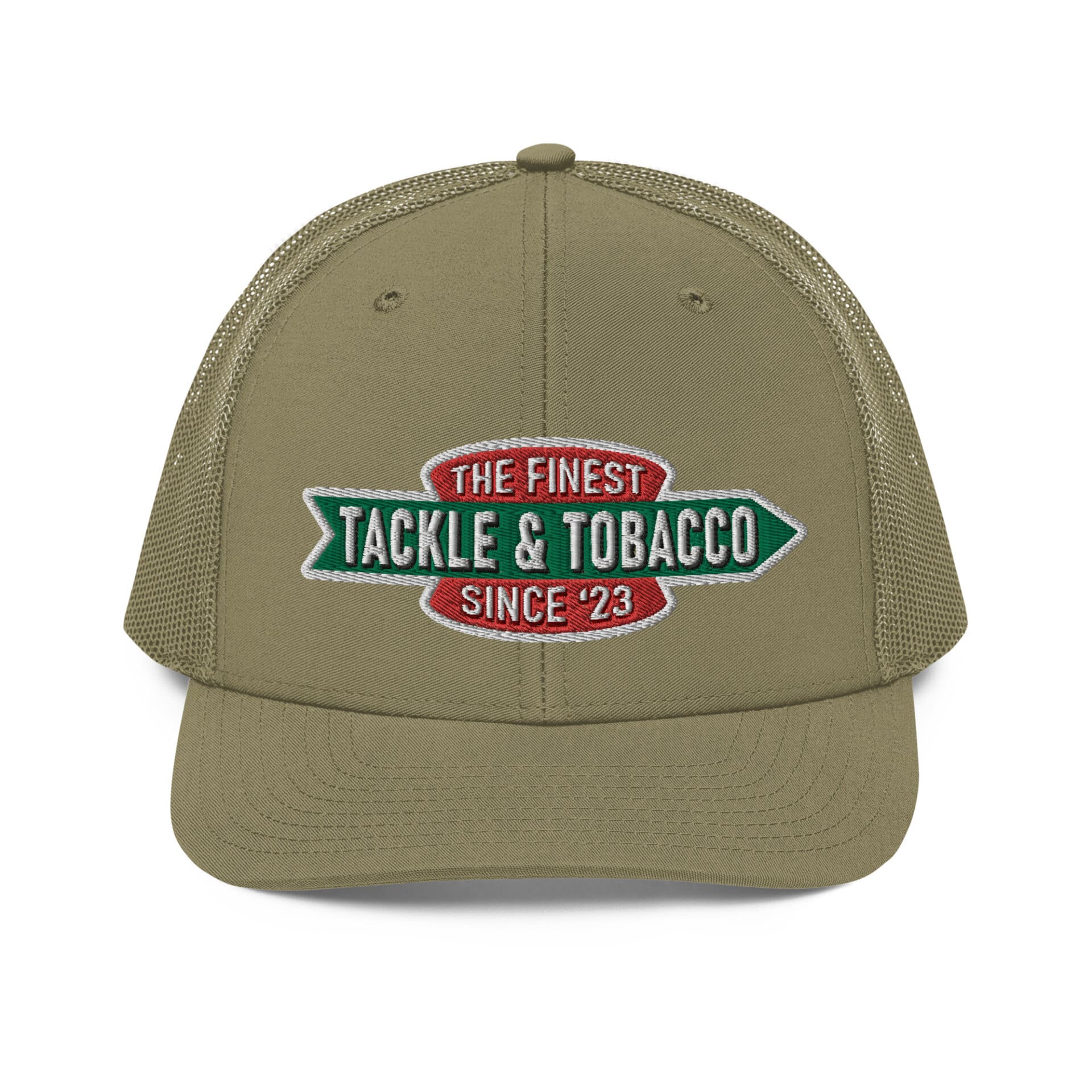 Lure Cigars Tackle &Amp; Tobacco Snapback Hat snapback-trucker-cap-loden-front-65a1f539cc8c7.jpg