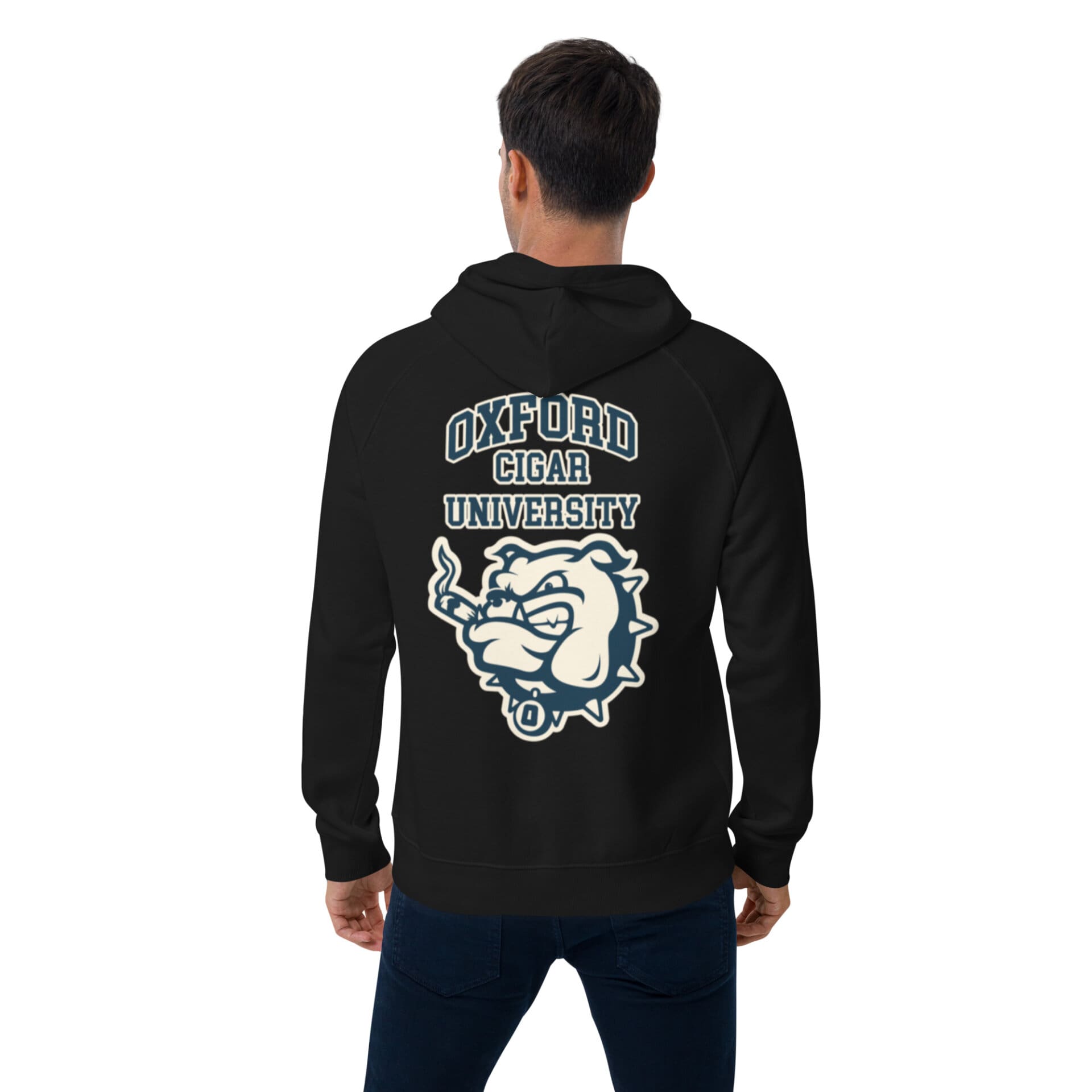 Oxford Cigar University Hoodie unisex-eco-raglan-hoodie-black-back-2-659f0aed886c9.jpg