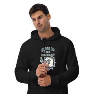 Oxford Cigar University Hoodie unisex-eco-raglan-hoodie-black-front-3-659f0aed88358.jpg